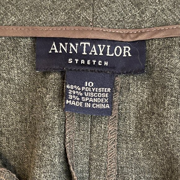 Ann Taylor Straight Dress Skirt - Grey - Picture 5 of 5